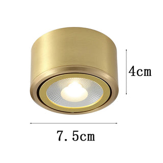 Veles - Modern Gold Copper Ceiling Downlight LED Spot Light Adjustable