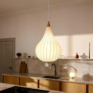 Jasmine - Wabi Sabi Style Fabric Chandelier Pendant Lights