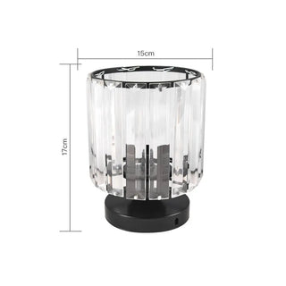 Calra - Patterned Glass K9 Crystal Hanging LED Pendant Lights