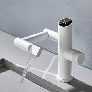 Delois - Modern Rotating Digital Display Basin Mixer Tap-