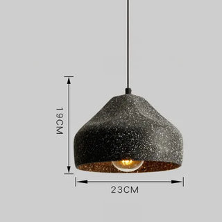 Koster - Nostalgic Textured Cement Pendant  Industrial Style LED Hanging Light