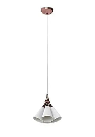 Adelphi - Hanging Ceiling Lamp in Translucent White Porcelain