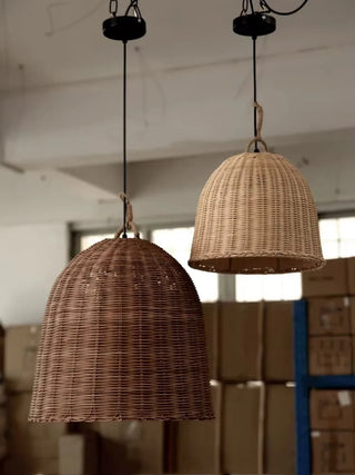 Pascal  - Japanese Style Round Bamboo Pendant Ceiling Light