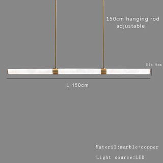 Crest - Modern Minimalist Marble Bar Wall Light Ceiling Light