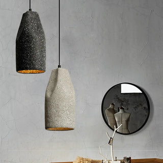 Koster - Nostalgic Textured Cement Pendant  Industrial Style LED Hanging Light