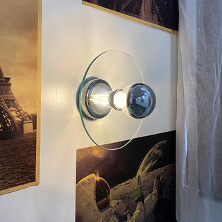 Ottilie - Glass Retro Dish Wall Lamp