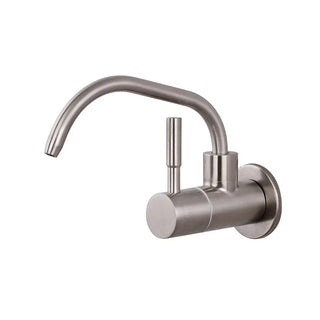 Cathrine - Nickel Bent Modern Cold Water Drinking Kitchen Tap