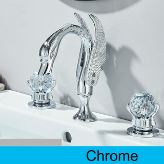 Teofila - Swan Style Basin Hot/Cold Mixer Tap