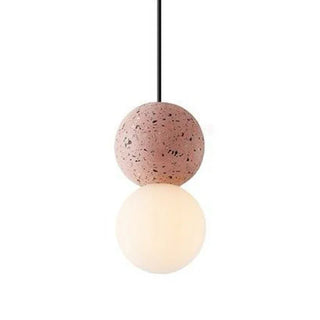 Kuala - LED Double Ball Black Hanging Ceiling Pendant Light