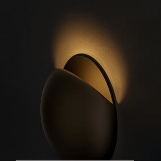 Thiago - Modern Circular Coloured Glass Dome Wall Light