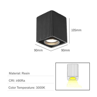 Koska - Modern Nordic Resin LED Ceiling Downlight Anti-Glare