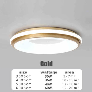 Píritu - Round Multicolour Flush Mount Modern Ceiling Light