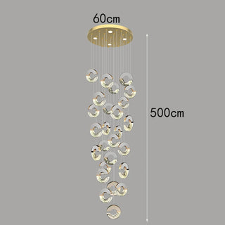 Gunel - Crystal Pendant Ceiling Chandelier