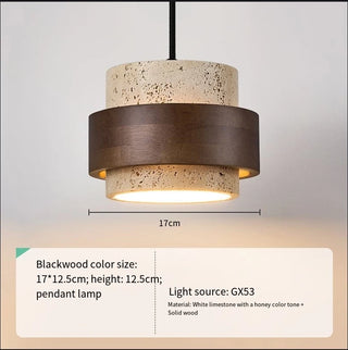 Yulia - Minimalist Modern Stone Hanging Pendant Ceiling Light