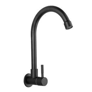 Elnora - Rotatable Modern Black Single Handle Cold Water Kitchen Drinking Tap