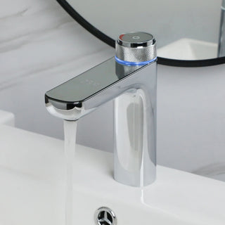 Galen - Smart LED Single Lever Digital Brass Basin Tap