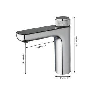 Galen - Smart LED Single Lever Digital Brass Basin Tap