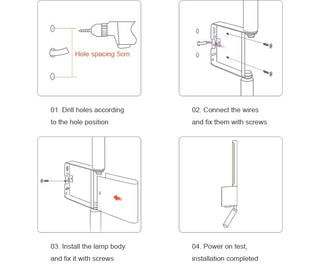 Crawford - Bedside 330 Degree Rotatable Wall Light