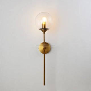 Phineas - Nordic Modern Glass Wall Lamp Gold Led Wall Light