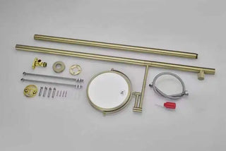 Eulah - Modern Ceiling Mounted Tap with Mirror