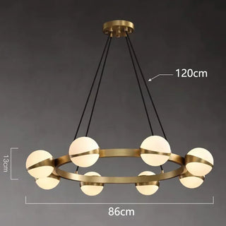Mira - Modern Round Pendant Chandelier