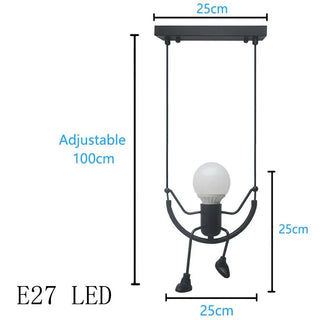 Harare - LED Designer Swing or Spider Modern metal Ceiling Light
