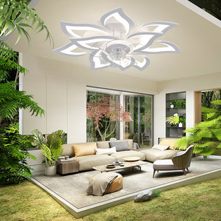 Nason - Modern Remote Light Ceiling Fan 5 Blade