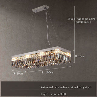 Alpine - Silver Round Coloured Hanging Glass Recessed Ceiling Light Chandelier