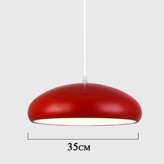 Laila - Disc Glossy Modern Single Head Pendant Light