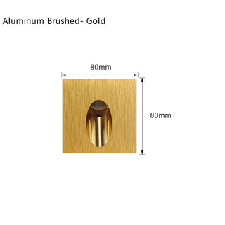 Darcey - Recessed Modern Aluminum Stair Wall Light