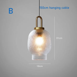 Monica - Modern Frosted Glass Pendant Lights