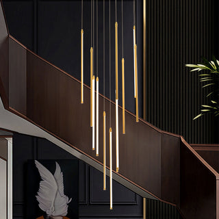 Gael - Modern Long Bar LED Ceiling Chandelier