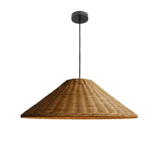 Clifton - Woven Rattan Pendant Light Wicker Cone Lamp Shade