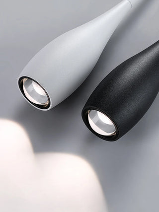 Peri - LED Pendant Mirror Tear Drop Ceiling Light