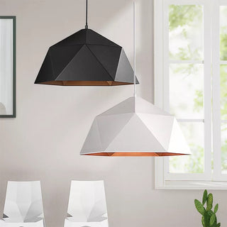 Ivy - Hanging Geodesic Dome Multi Edge Pendant Ceiling Light