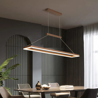 Ava - Minimalist Modern Wood Hanging Lamp