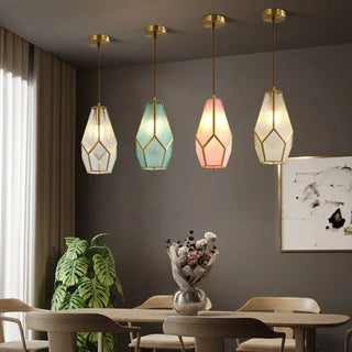 Trofa - Luxury Crystal Modern LED Geometric Glass Pendant Lights