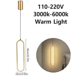 Sandra - Round Modern Hanging Pendant Light