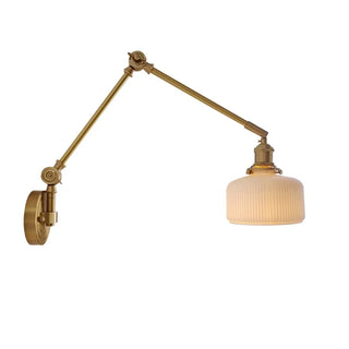 Cortez - Extending Long Arm Copper Wall Lamp