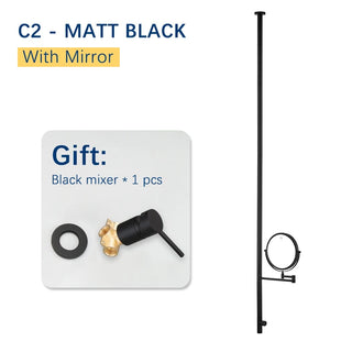 Corrinne - Brass Modern Ceiling Mounted Bathroom Tap