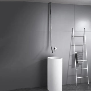 Herma - Modern Ceiling Mounted Curved Bathroom Tap