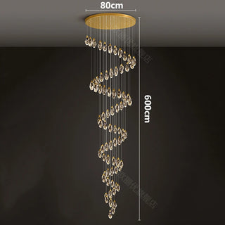 Dimitri - Crystal Pendant Ceiling Chandelier