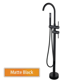Arista - Freestanding Floor Mount Bathtub Tap Set with Handheld Shower