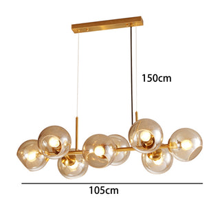 Ocolus - Group Glass Ball Hanging Ceiling Light