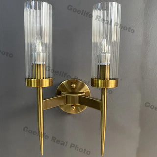 Blake - Modern Fluted Glass Wall Lamp