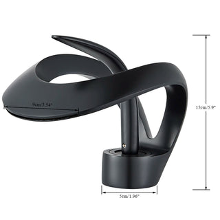 Jurek -  Creative Hollowed Out Design Waterfall Faucet Solid Brass Basin Mixer Taps