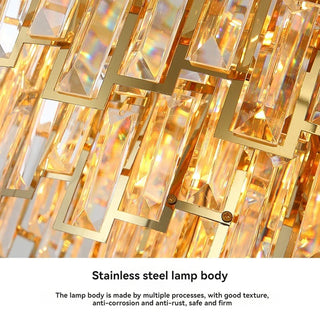 Colby - Rectangle Crystal Branch Ceiling Light Chandelier