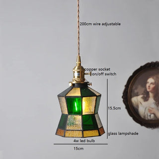 Amora Series - Colorful Glass Pendant LED Hanging Pendant Lights