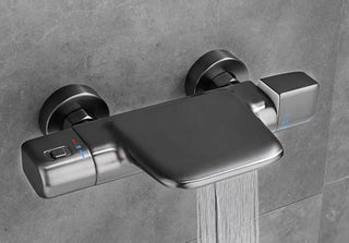 Petros - Thermostatic Bathroom Shower Faucet Mixer Tap With Hand Shower