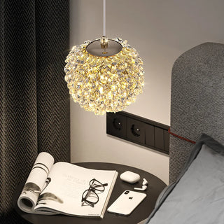 Debbi - Modern Gold Crystal Ball Pendant Ceiling Light